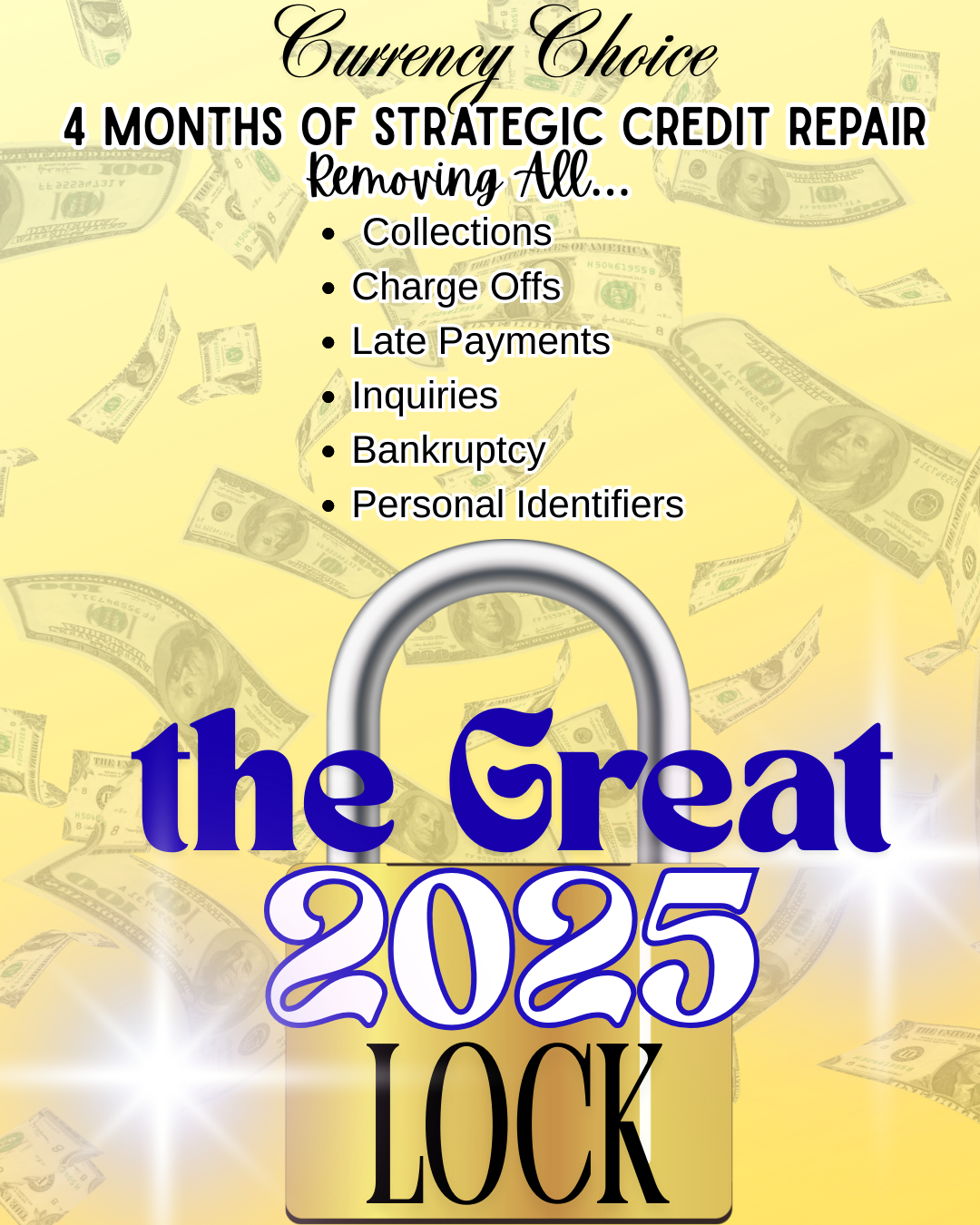 The Great Lock Credit Repair – End of Year Special LAST 4 MONTHS 2025